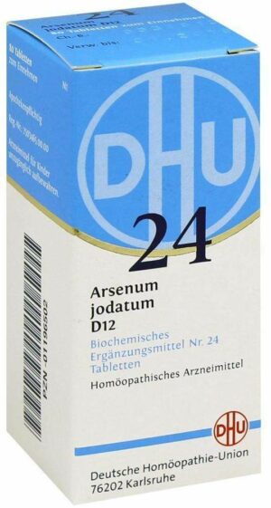 Biochemie Dhu 24 Arsenum Jodatum D12 80 Tabletten