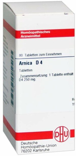 Arnica D4 80 Tabletten