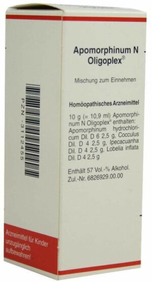 Apomorphinum N Oligoplex 50 ml Tropfen