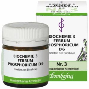 Biochemie 3 Ferrum Phosphoricum D 6 80 Tabletten