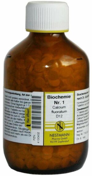 Biochemie 1 Calcium Fluoratum D 12 1000 Tabletten