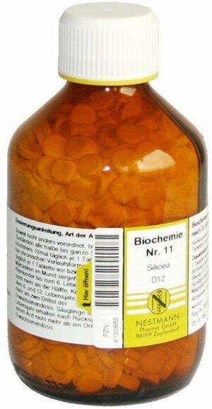 Biochemie 11 Silicea D 12 1000 Tabletten
