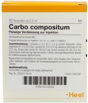 Carbo Compositum 10 Ampullen