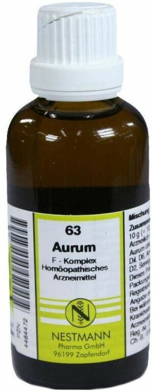 Aurum F Komplex Nr. 63 50 ml Dilution