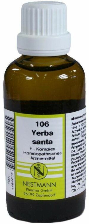 Yerba Santa F Komplex Nr. 106 50 ml Dilution