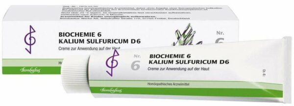 Biochemie 6 Kalium Sulfuricum D 6 Creme