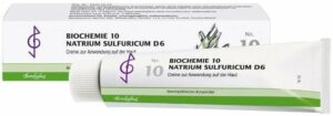 Biochemie 10 Natrium Sulfuricum D 6 100 ml Creme