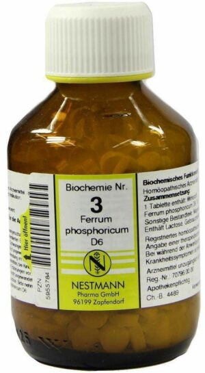 Biochemie Nestmann 3 Ferrum Phosphoricum D6 400 Tabletten