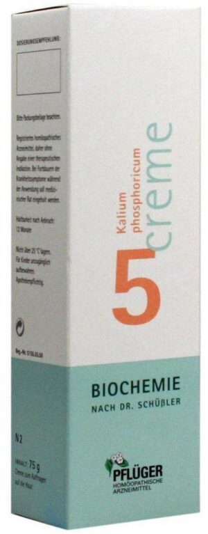 Biochemie Pflüger 5 Kalium Phosphoricum 75 G Creme