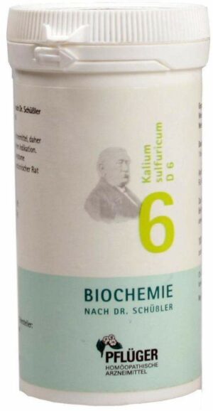 Biochemie Pflüger 6 Kalium Sulfuricum D6 100 G Pulver