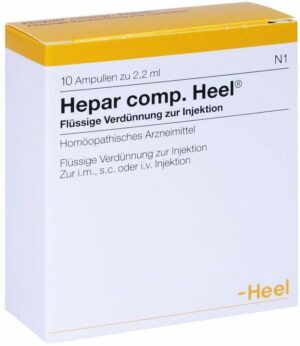 Hepar Comp. Heel Ampullen 10 Ampullen