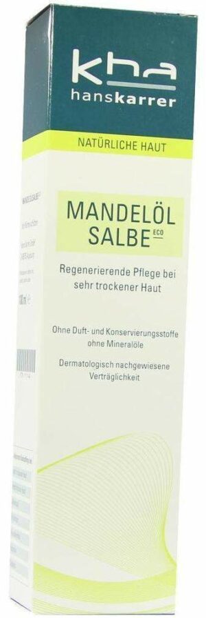 Hans Karrer Mandelölsalbe Eco 100 ml Salbe