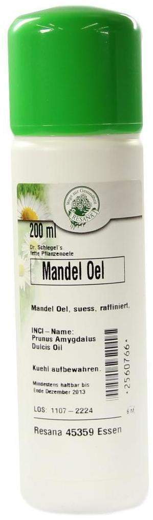 Mandelöl Süß Raffiniert 200 ml Öl