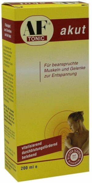 Af Tonic Akut Für Beanspruchte Muskeln und Gelenke 200 ml