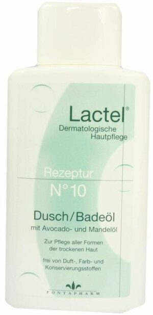 Lactel Nr.10 Dusch Badeöl