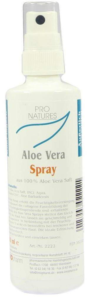 Aloe Vera 100% Pur Pro Natur 100 ml Spray