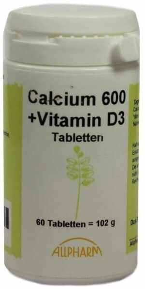 Calcium 600 mg + D3 60 Tabletten