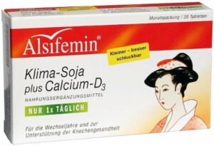 Alsifemin Klima Soja und Calcium und D3 - 30 Tabletten