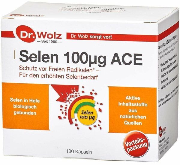 Selen Ace 100 µg 180 Kapseln