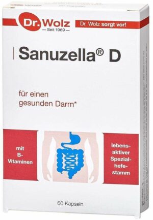 Sanuzella D Zellulose 60 Kapseln