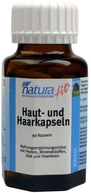 Naturafit Haut- und Haarkapseln 90 Kapseln