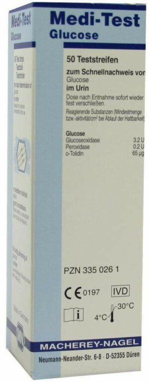 Medi Test Glucose 50 Teststreifen