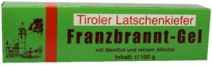 Tiroler Latschenkiefer Franzbrannt Gel 100 G