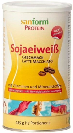 Sanform Protein Sojaeiweiß Latte Macchiato