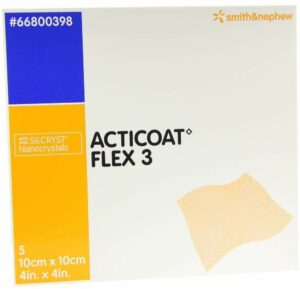 Acticoat Flex 3 10x10cm 5 Verbände