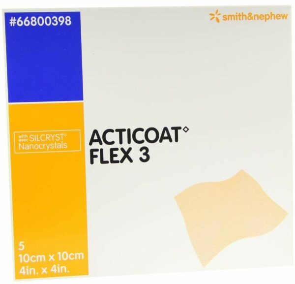 Acticoat Flex 3 10x10cm 5 Verbände
