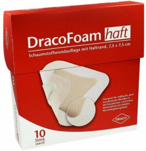 Dracofoam Haft Schaumstoff Wundauflage 7