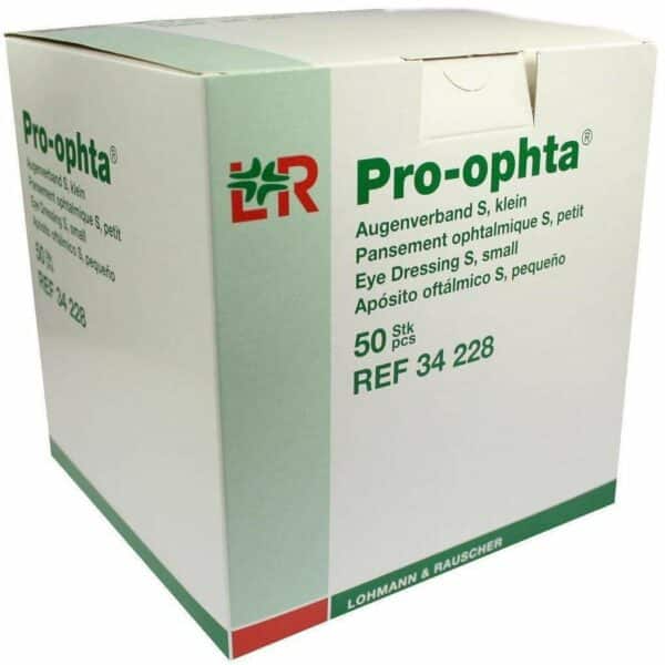 Pro Ophta 50 Augenverbände S Klein 34228