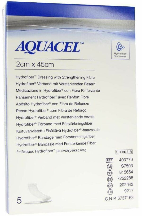 Aquacel Hydrosorption 2x45cm Tamponaden