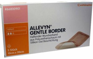 Allevyn Gentle Border 10x20cm Verband