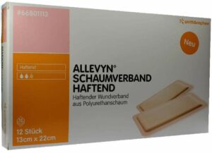 Allevyn Schaumverband 13x22cm Haftend