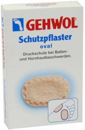 Gehwol Schutzpflaster Oval 4 Pflater