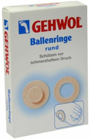 Gehwol Ballenringe Rund 6 Stück