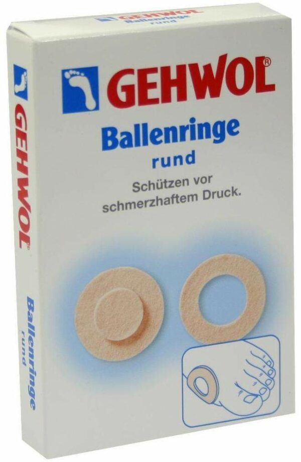 Gehwol Ballenringe Rund 6 Stück