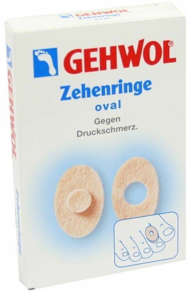 Gehwol Zehenringe Oval 9 Stück