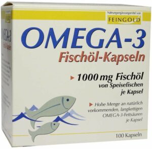 Omega 3 Fischöl 100 Kapseln