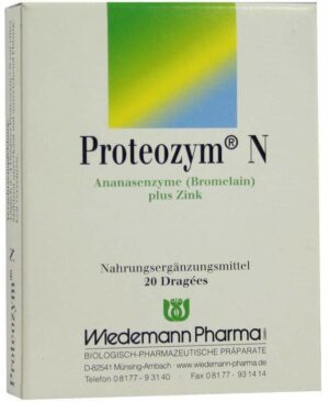 Proteozym N 20 Dragees