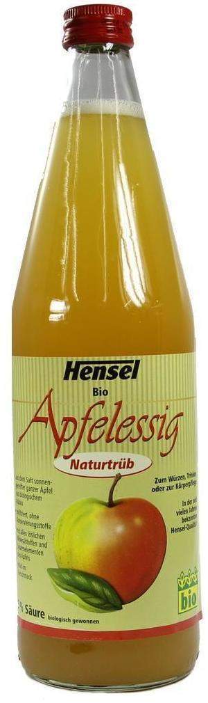 Hensel Apfelessig Naturtrüb Bio 750 ml