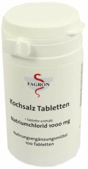 Kochsalz 1000 mg 100 Tabletten