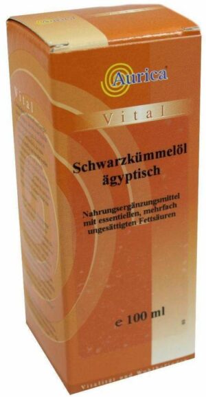 Schwarzkümmelöl Aurica 100 ml Öl