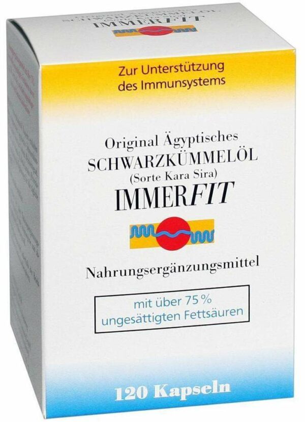 Schwarzkümmelöl Immerfit 120 Kapseln