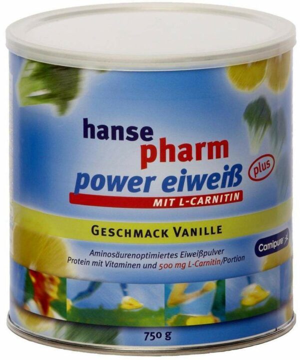 Hansepharm Power Eiweiß Plus Vanille Pulver