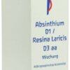 Absinthium D1 Resina Laricis D3 Aa Dilution 50 ml Dilution