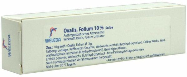 Weleda Oxalis Folium 10% Salbe