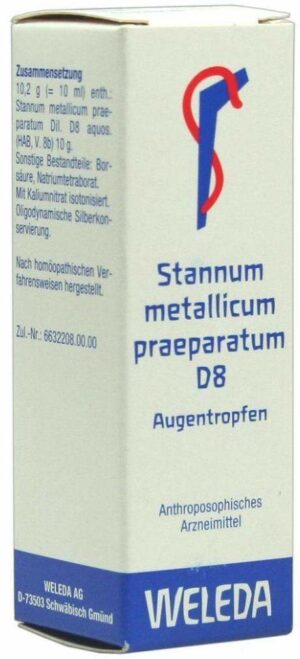 Weleda Stannum Metallicum Praeparatum D8