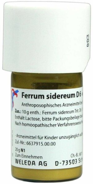 Weleda Ferrum Sidereum D6